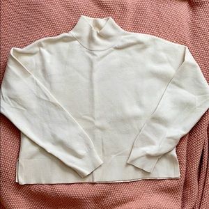 & Other Stories Cream Turtleneck Sweater
